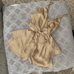 Angel Biba Gold/Bronze Romper